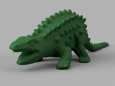 Dinosaure pic dos 3D print model