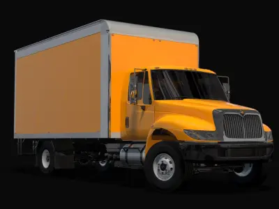 Durastar Box Truck 3D model purchase