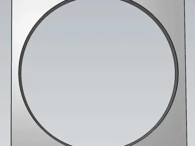 MakeIT Horse Feet Print Mold With Top Frame 3D model