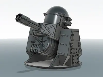 Phalanx CIWS 3D print model