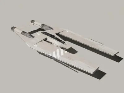 Rogue One u-wing concept 3D model