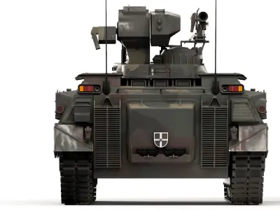 BMP Marder 1A3 1989 3D model