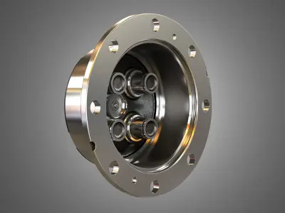 Planetary Gear Carrier 3D model