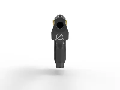 Desert Eagle of Ivan Checkov from Boondock Saints 1999 3D model