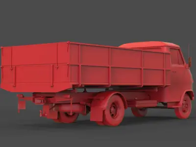 Hanomag Henschel F65 3D print model
