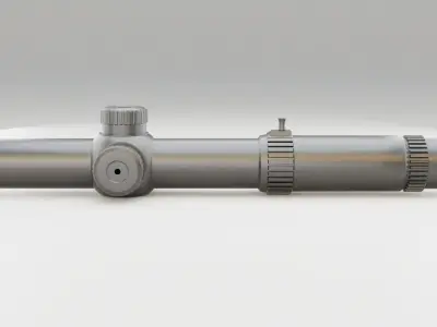 Sniper glass 3D model 3D model