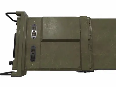 Radio military AN PRC-117G 3D model