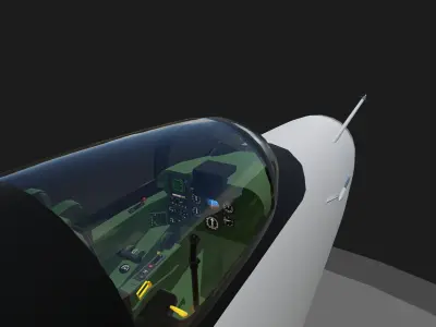  MiG-21 CGI 3D Model  Low-poly 3D model