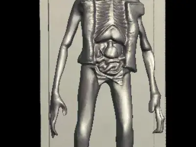 Alien autopsy version 3 3D model