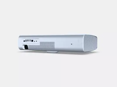 120 LSP7T The Premiere 4K Laser Projector Ultra Short Throw 3D model