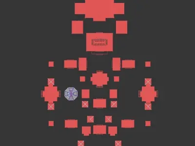 Historic Building Temple 3D model