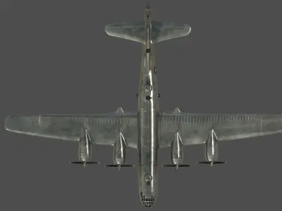 B29 aircraft 3D model  3D model