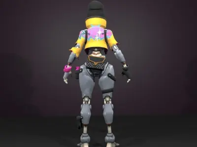 rebels fortnite 3D model