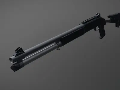 Benelli M4 Super 90 3D model