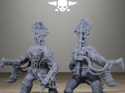 Orkaz Wild Squad 3D print model