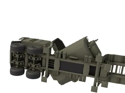  64N6E2 radar 3D model