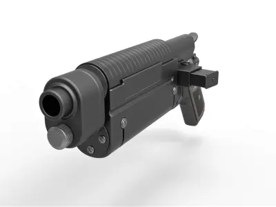 Bryar Pistol K-16 from the game Star Wars Battlefront 3D model