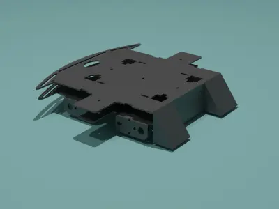 arduino car Free 3D model