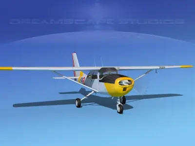 Cessna T-41 Mescalero Peruvian AF 3D model