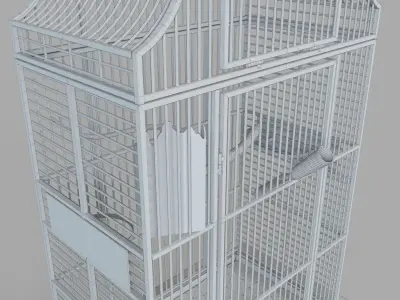 Large Birdcage 3D model