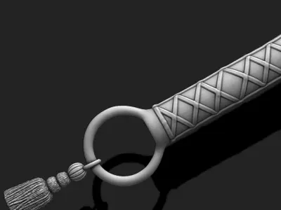 KAWAII - BASEBALL BAT - COMMERCIAL USE - WOLVES STUDIO Low-poly 3D model