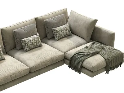 Long Island Sofa 3D model