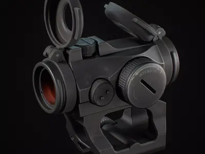 Scope MicroT2 Low-poly 3D model