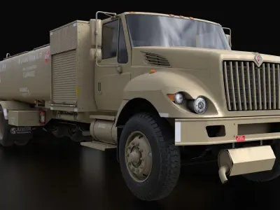 Kovatch R11-6000 Refueler Sand 3D model