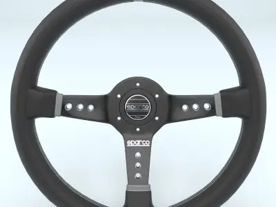 Steering Wheel Sparco L777 3D model