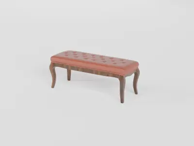 Single Sofa   Free low-poly 3D model
