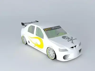 Dacia logan tuning v2 edit Free 3D model