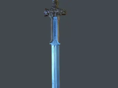 Conan Sword 3D model