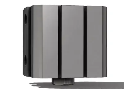 Cilindro Pneumatico SMC C55B50 15 Pneumatic Cylinder 3D model