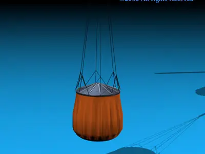 Firefighting helicopter 3D model