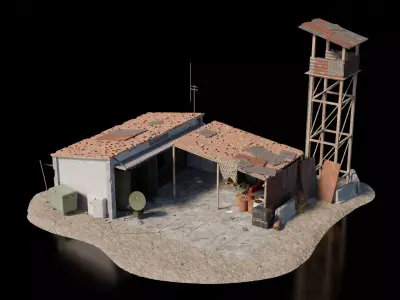 Warzone - Storage 3D model