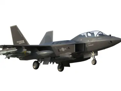 KAI KF-21 Boramae 3D model