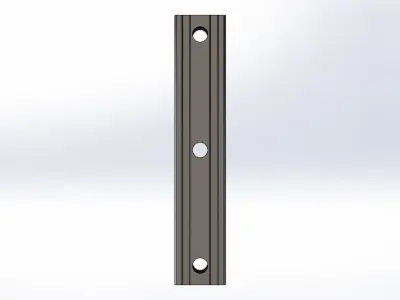 Guia Linear OBR A 55R Linear Guide 3D model