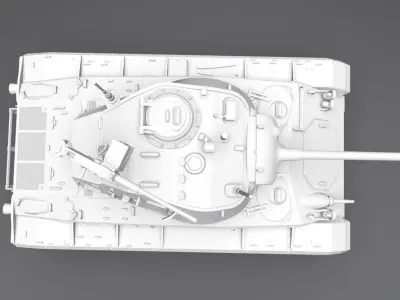 M24 Chaffee Scale Model 3D print model