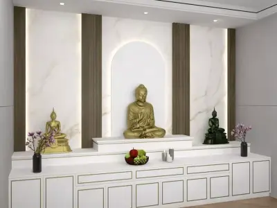 Buddhist Shrine  3D model