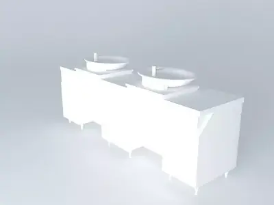 sink cabinet Free 3D model buy