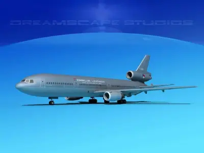 McDonnell Douglas KC-10 Netherlands 3D model