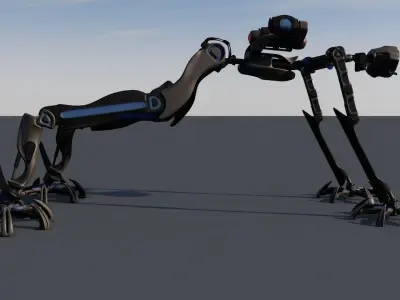 AMEE - Autonomous Mapping Exploration and Evasion 3D model