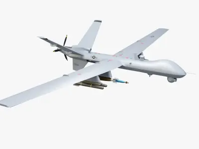 MQ-9 Reaper 3D model buy