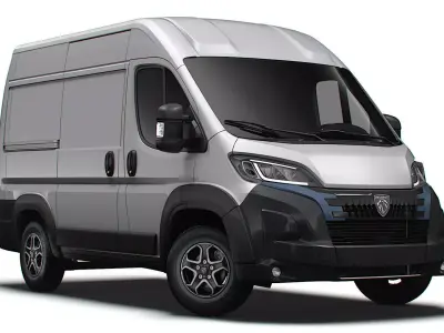 Peugeot e Boxer Van L1H2 2024 3D model