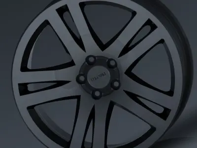 Car WHEEL Free 3D model