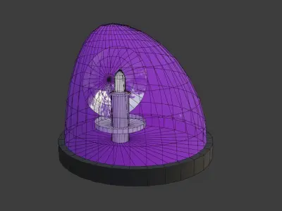 Bosozoku Light Low-poly 3D model