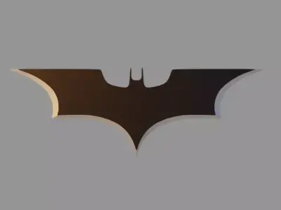 Batman Blade 3d Model Weapon Batman 3D model