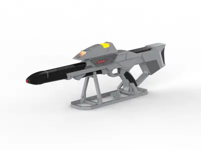 Type 3B Phaser Star Trek First Contact - Commercial - STL 3D print model