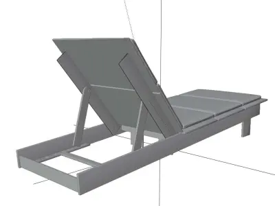 Patio Chaise 3D model