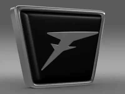 Fenix Automotive logo 3D model